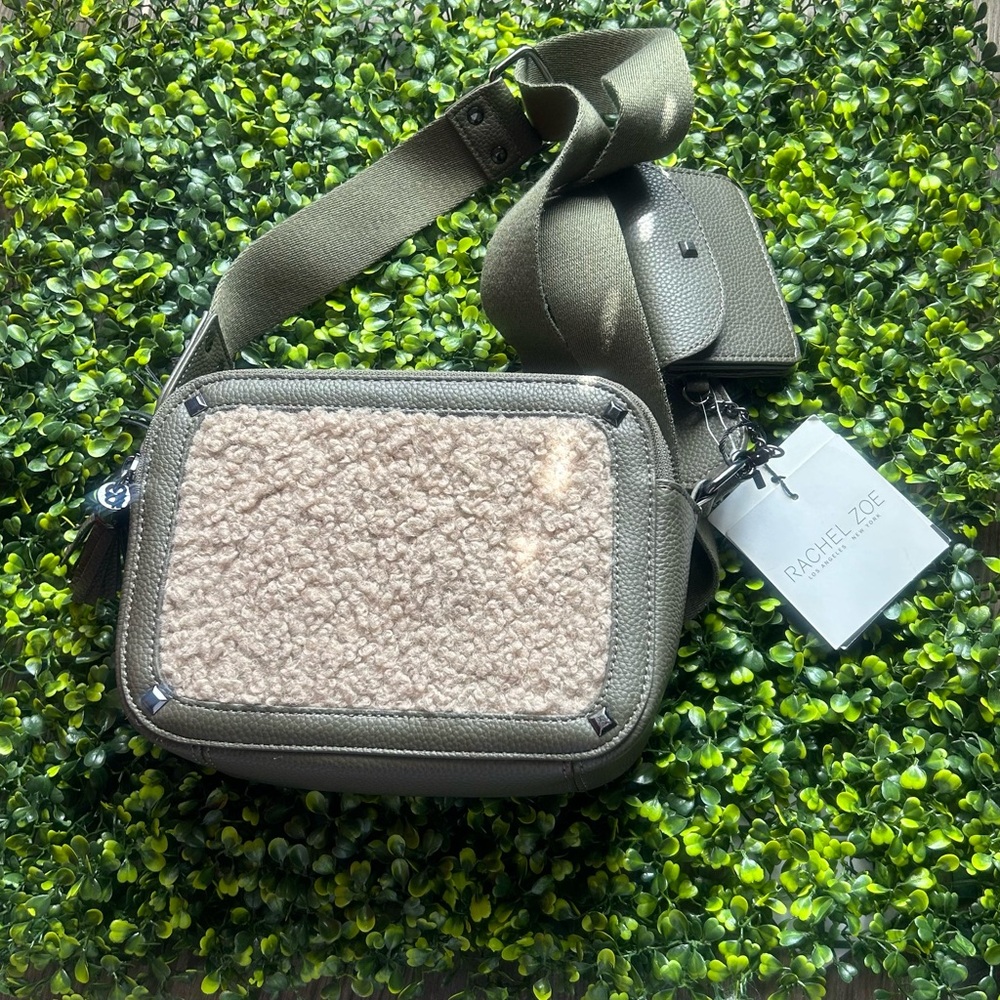 Rachel Zoe sherpa crossbody bag!